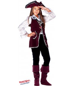 Costume carnevale - PIRATESSA BABY 